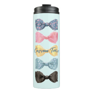 Garrafa Térmica Gravatas Borboleta Personalizadas