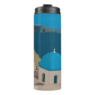 Garrafa Térmica Grécia Santorini