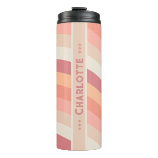 Garrafa Térmica Greve de Curvas na Terra Sunset Personalizada