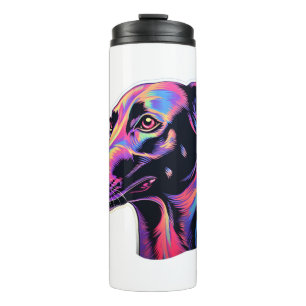 Garrafa Térmica Greyhound Neon Design