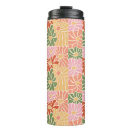 Garrafa Térmica Groovy Retro Floral