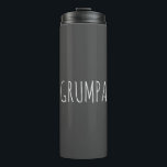 Garrafa Térmica Grumpa Funny Novelty para o vovô rabugento<br><div class="desc">Grumpa Funny Novelty para o vovô rabugento</div>