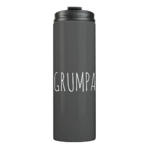 Garrafa Térmica Grumpa Funny Novelty para o vovô rabugento