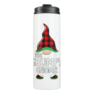 Garrafa Térmica Grumpy Gnomo Buffalo Xadrez Matando Família Christ