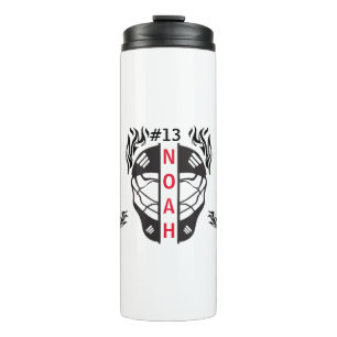 Garrafa Térmica Guardião Personalizado do Objetivo de Hóquei no Ge