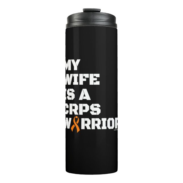 Garrafa Térmica Guerreiro/Bloqueio/Esposa...CRPS (Frente)