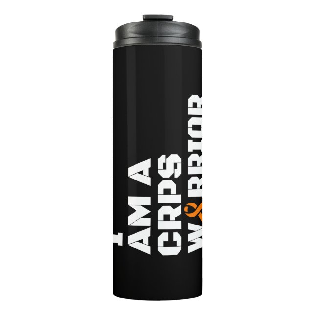 Garrafa Térmica Guerreiro/Bloqueio/Eu Sou...CRPS (Frente)