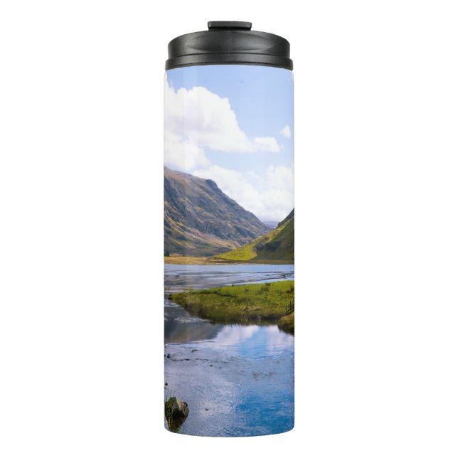 Garrafa Térmica guisado natural, montanha (Frente)