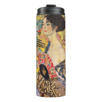 Gustav Klimt - Dama com Leque