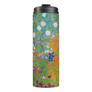 Garrafa Térmica Gustav Klimt - Jardim de Flores