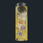 Garrafa Térmica Gustav Klimt - The Biss<br><div class="desc">Kuss Beijo/Der - Gustav Klimt em 1907-1908</div>