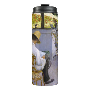 Garrafa Térmica Gustave Caillebotte - As Laranjeiras Penduradas Ta