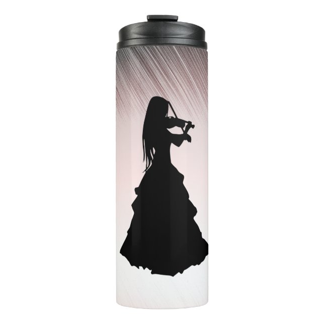 Garrafa Térmica Gypsy Joga Violino (Frente)