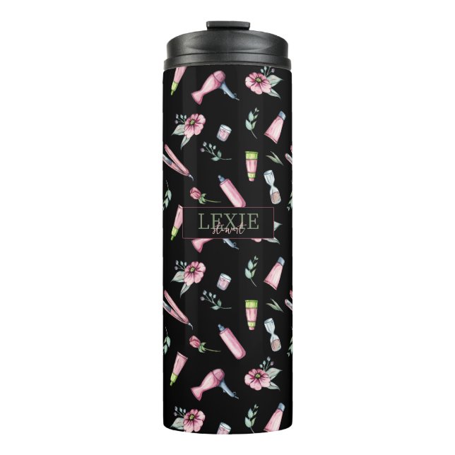 Garrafa Térmica Hair Stylist, Hairdresser BeauBeaut Salon Custom (Frente)