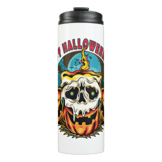 Garrafa Térmica halloween