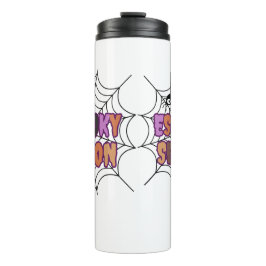 Garrafa Térmica Halloween da Diversão de Éason Espooky