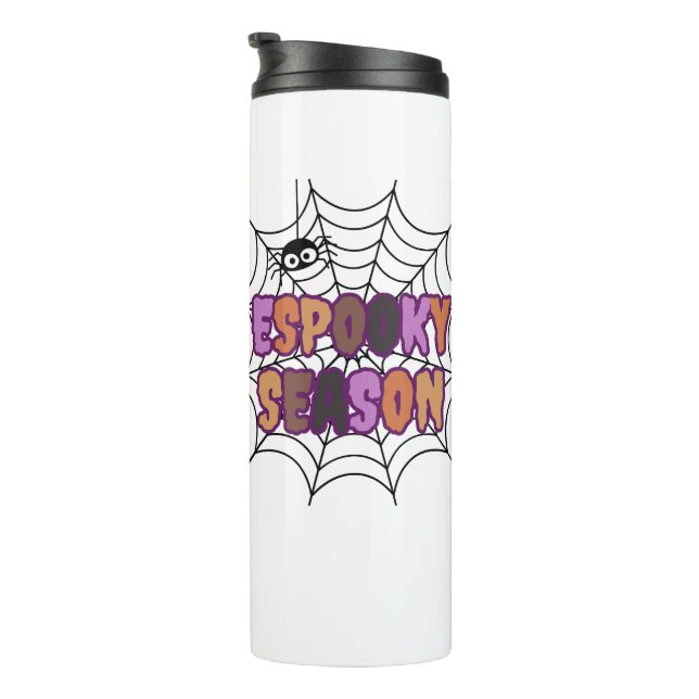 Garrafa Térmica Halloween da Diversão de Éason Espooky (Rotação à direita)