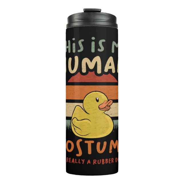 Garrafa Térmica Halloween Duck (Frente)