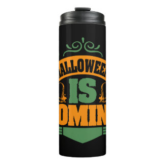 Garrafa Térmica Halloween Está Chegando