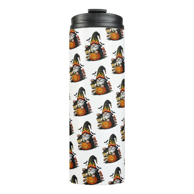 Garrafa Térmica Halloween Gnome Thermal Tumbler (Frente)