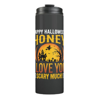 Garrafa Térmica Halloween Honey I Love You Scary Much