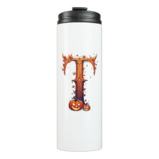 Garrafa Térmica Halloween MonogramT