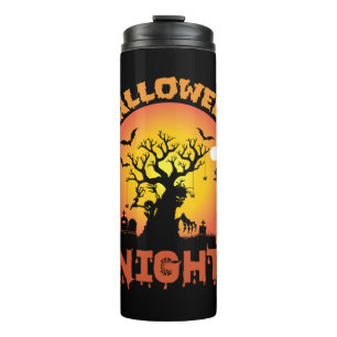 Garrafa Térmica Halloween Night Birthday
