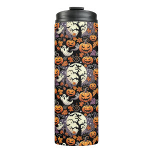 Garrafa Térmica Halloween/outono/outono