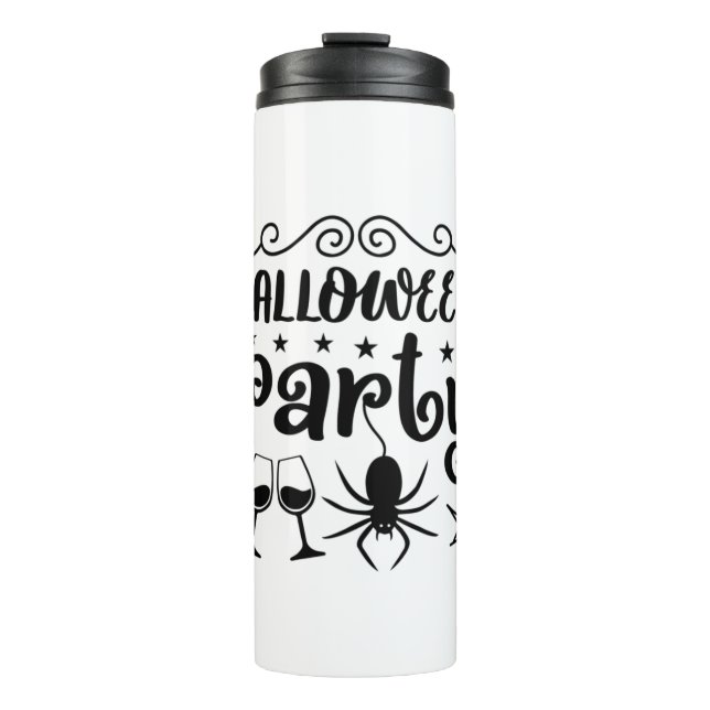 Garrafa Térmica Halloween Party Birthday (Frente)