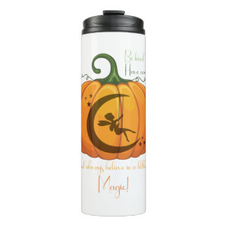 Garrafa Térmica Halloween Pumpkin Fairy design
