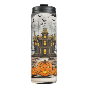 Garrafa Térmica Halloween retrô