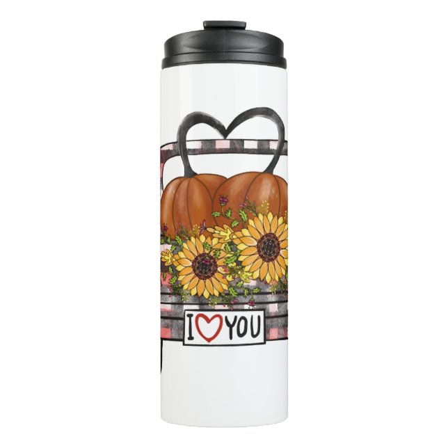 Garrafa Térmica Halloween Truck (Frente)