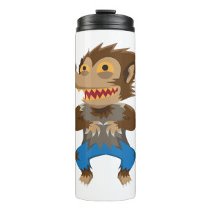 Garrafa Térmica Halloween Werewolf