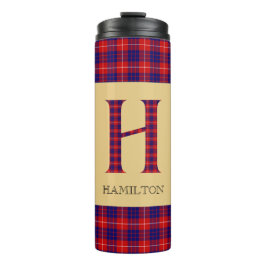 Garrafa Térmica Hamilton Tartan Monograma H