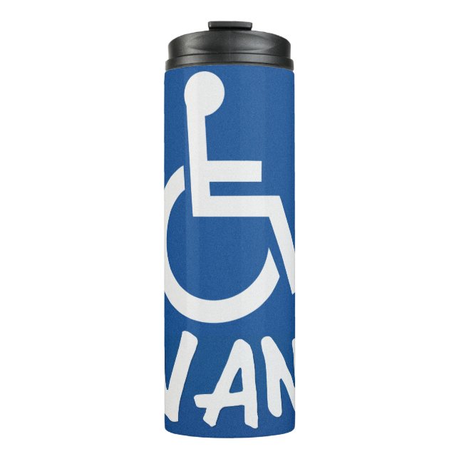 Garrafa Térmica Handicapped Van (Frente)