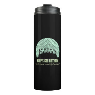 Garrafa Térmica Happy 35th birthday to the most wonderful person