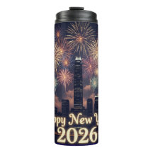 Happy New Year Bottle | Stylish Celebration Drinkw
