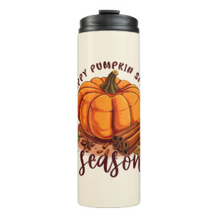 Garrafa Térmica Happy Pumpkin Spice Season