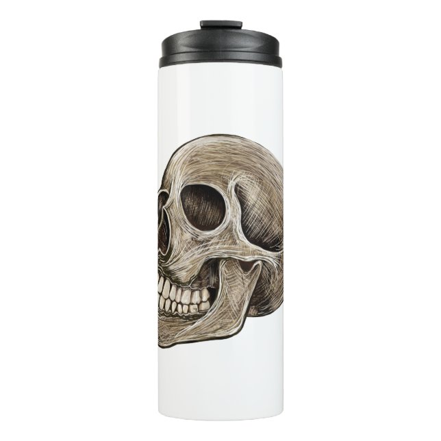 Garrafa Térmica Happy Skull (Frente)
