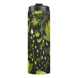 Garrafa Térmica Harmonia Floral em Buquê Adorável.