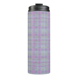 Garrafa Térmica Harmonia Xadrez Lavanda