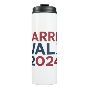 Garrafa Térmica Harris walz 2024 design de tendências