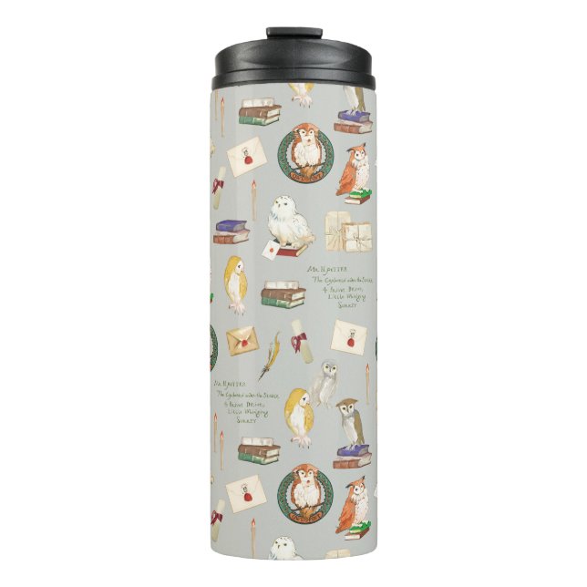 Garrafa Térmica HARRY POTTER™ | Coruja - Letra Padrão (Frente)