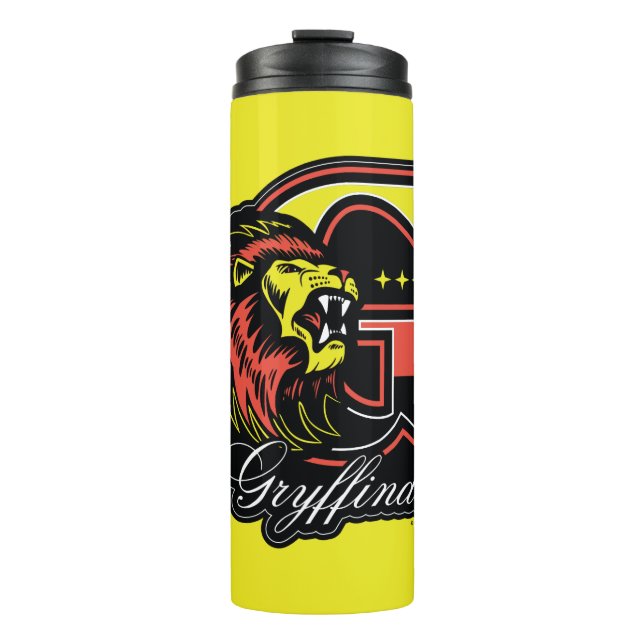 Garrafa Térmica HARRY POTTER™ | Crachá atlético GRYFFINDOR™ (Frente)