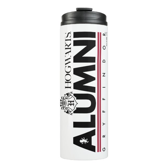 Garrafa Térmica Harry Potter | HOGWARTS™ Alumni GRYFFINDOR™ (Frente)