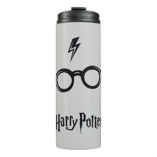 Garrafa Térmica Harry Potter   Lightning Scar and Glasses