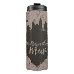 Garrafa Térmica Harry Potter   Mapa do castelo HOGWARTS™ Maraude