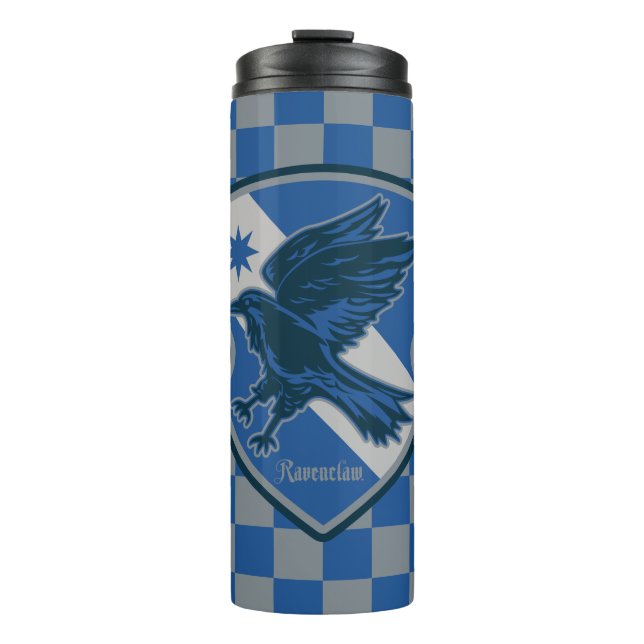 Garrafa Térmica Harry Potter | Ravenclaw House Pride Crest (Frente)