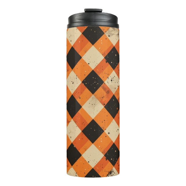 Garrafa Térmica Harvest Argyle Halloween Thermal Tumbler (Frente)