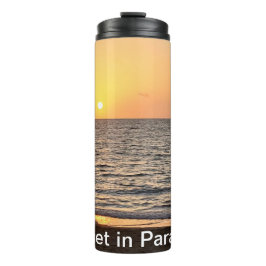 Garrafa Térmica Hawaii Sunset Personalizável Fotografia